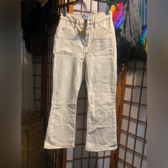 Antonio Melani Anisha Flare Leg High Waisted Stretch Denim Jeans - Picture 6 of 6